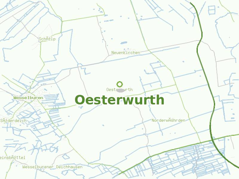 Karte von Oesterwurth