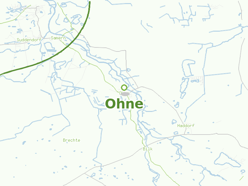 Karte von Ohne