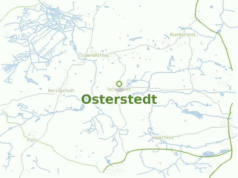 Karte von Osterstedt