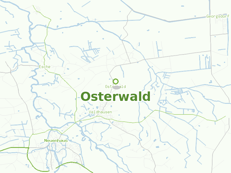 Karte von Osterwald