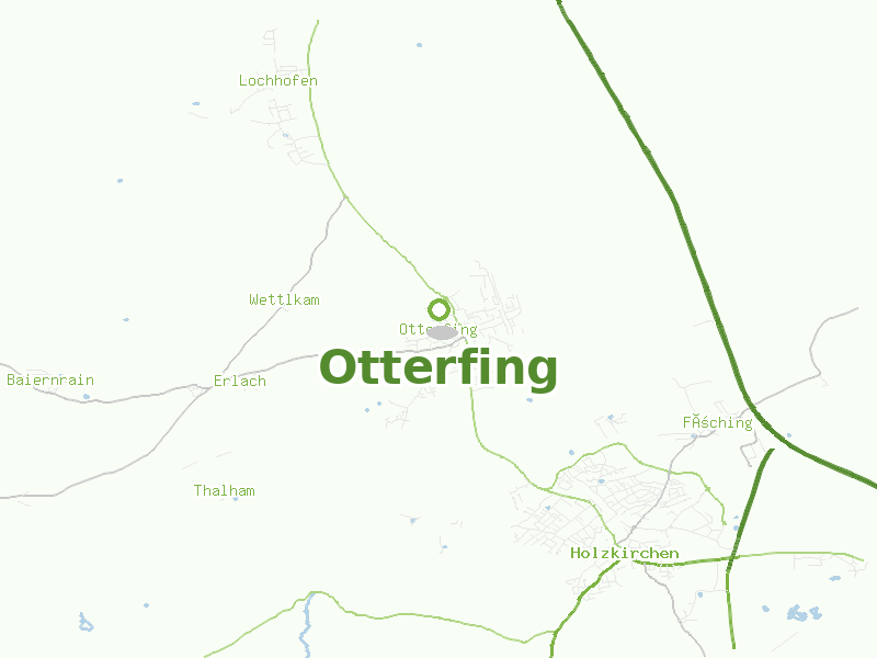 Karte von Otterfing