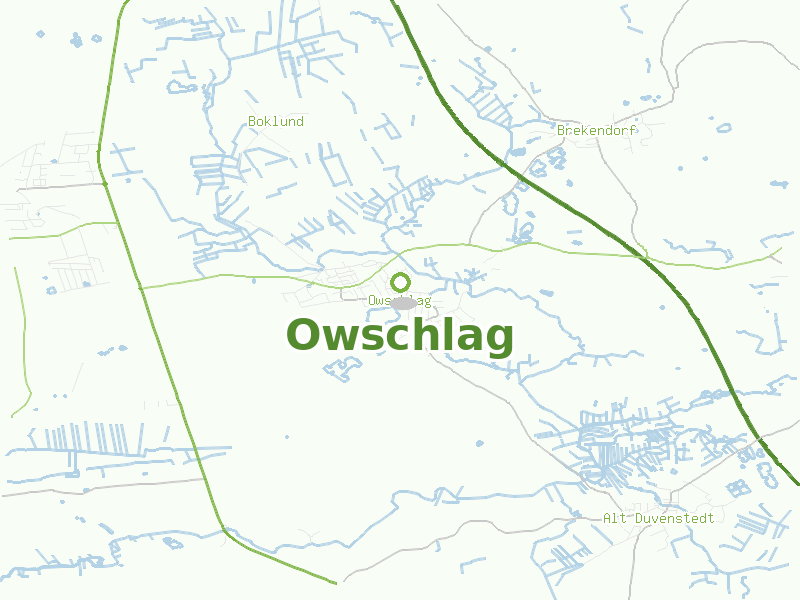 Karte von Owschlag