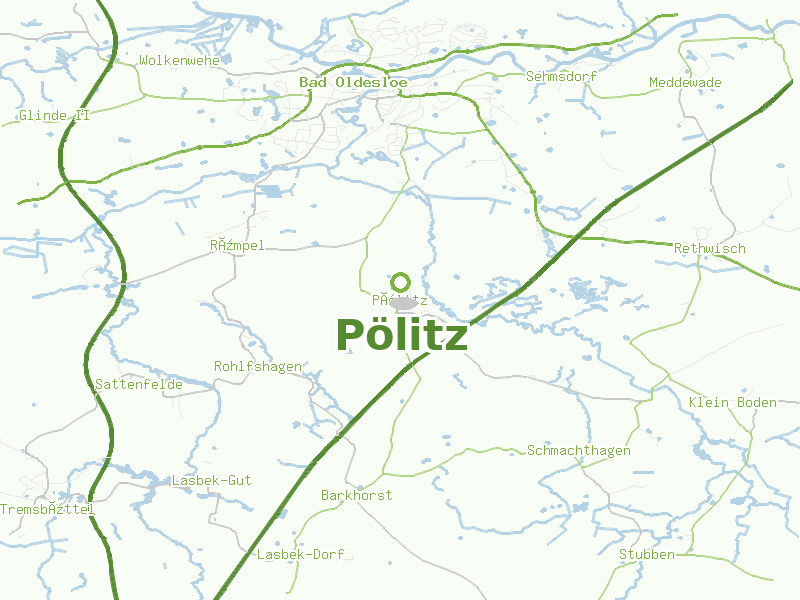 Karte von Pölitz