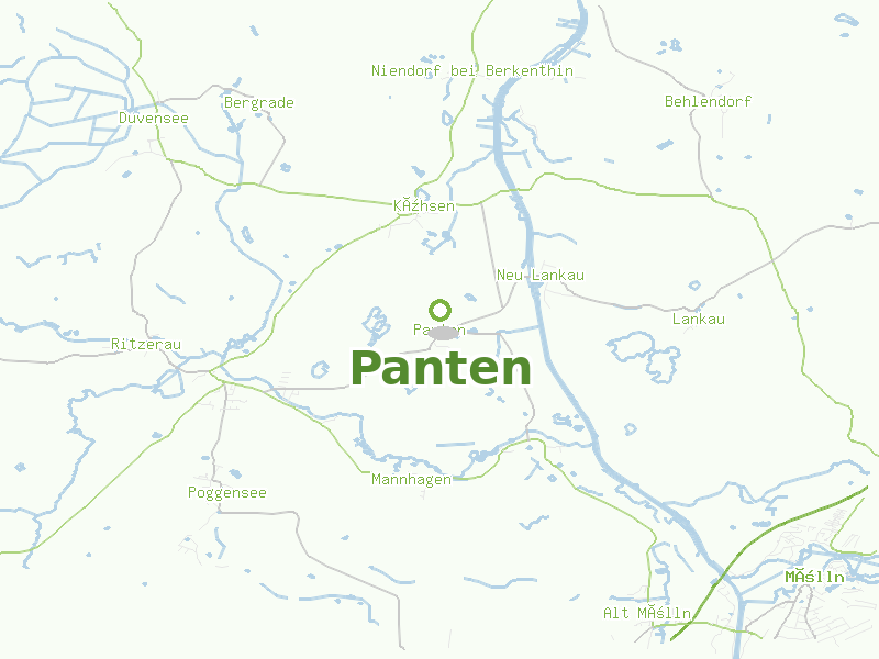 Karte von Panten