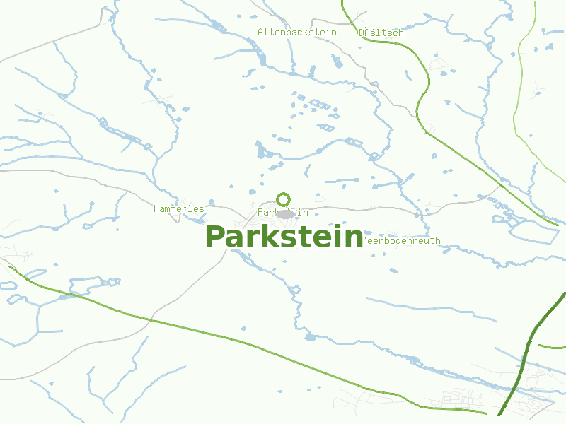 Karte von Parkstein