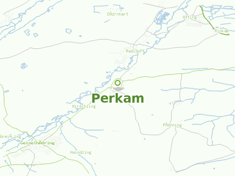 Karte von Perkam