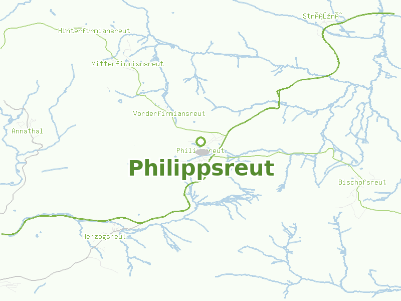 Karte von Philippsreut