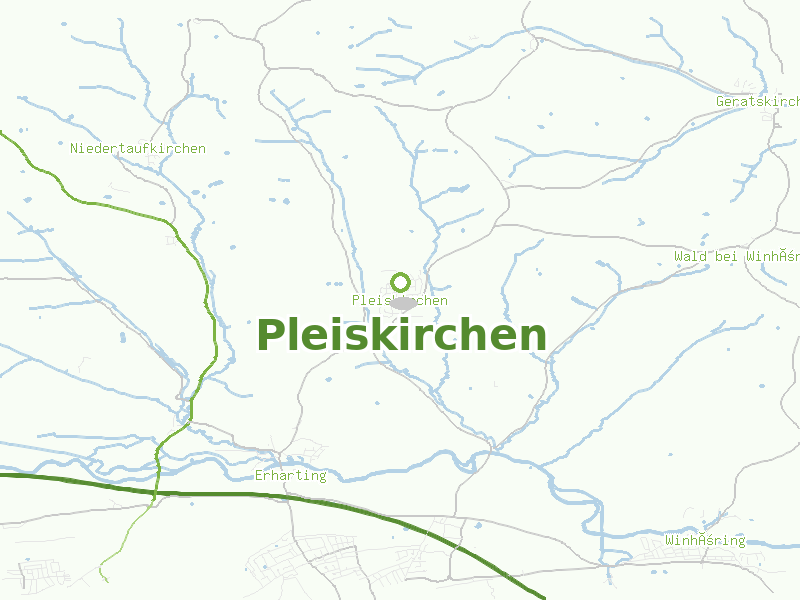 Karte von Pleiskirchen