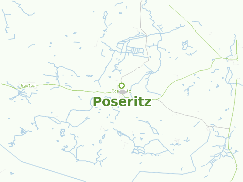 Karte von Poseritz