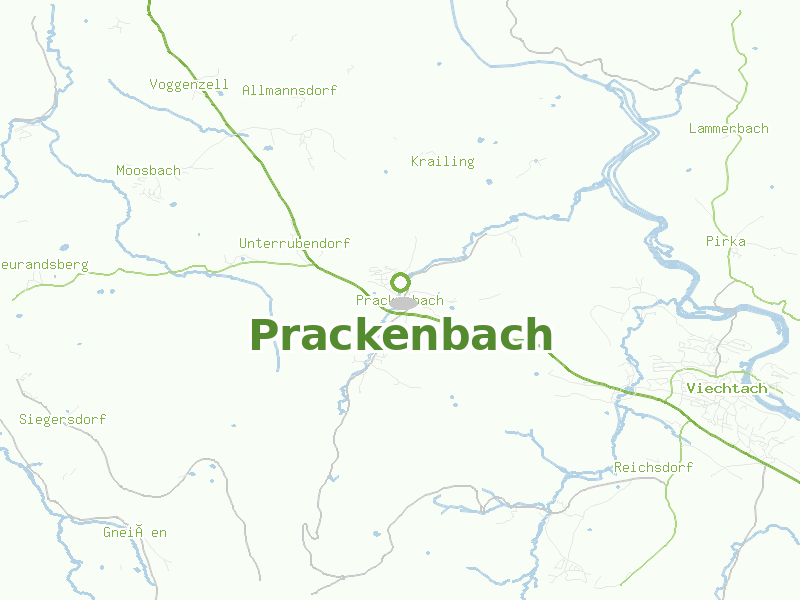 Karte von Prackenbach