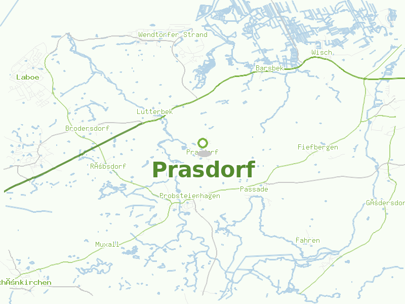 Karte von Prasdorf