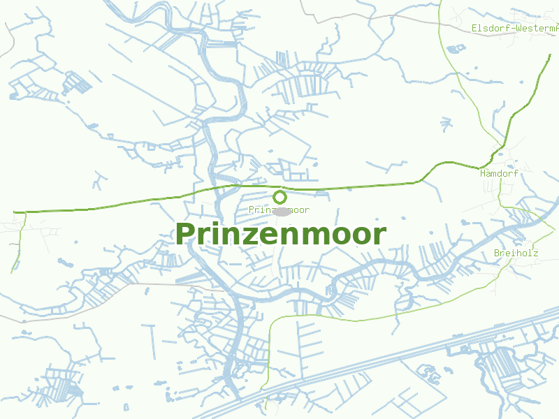 Karte von Prinzenmoor