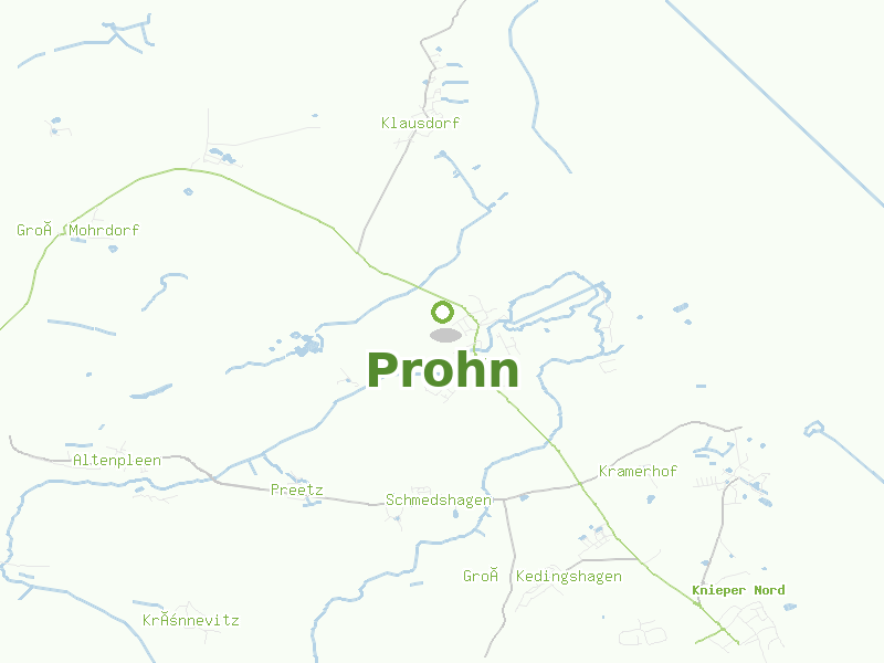 Karte von Prohn