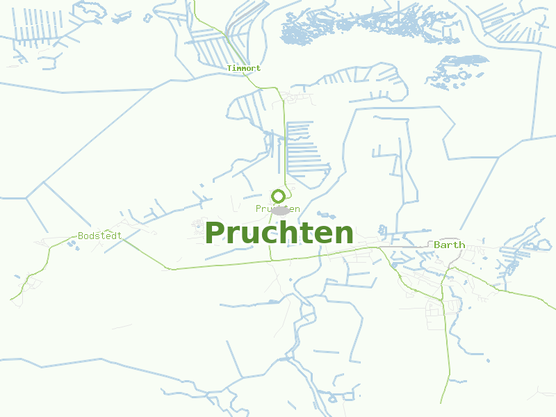 Karte von Pruchten