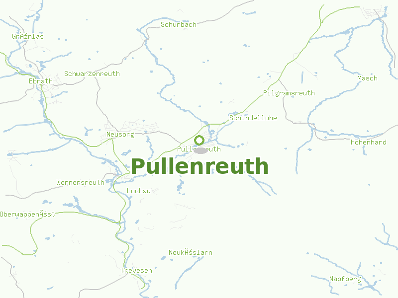 Karte von Pullenreuth