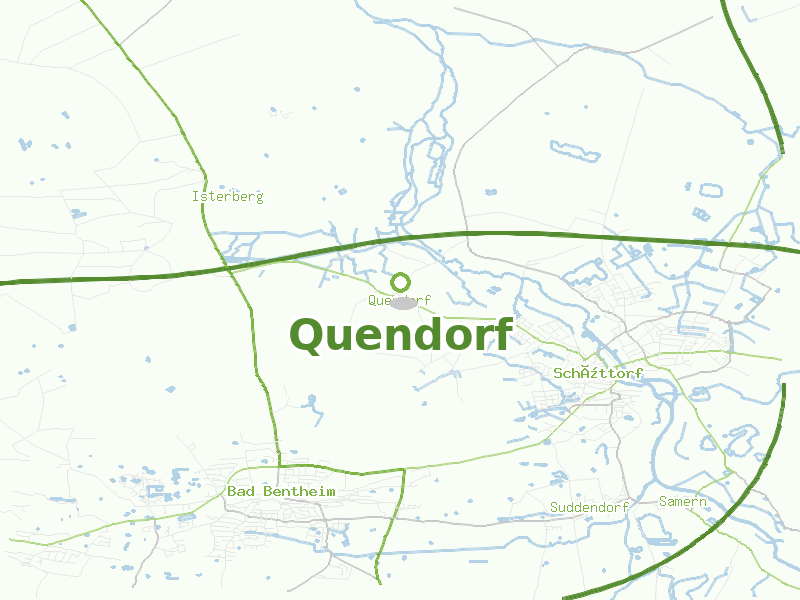 Karte von Quendorf