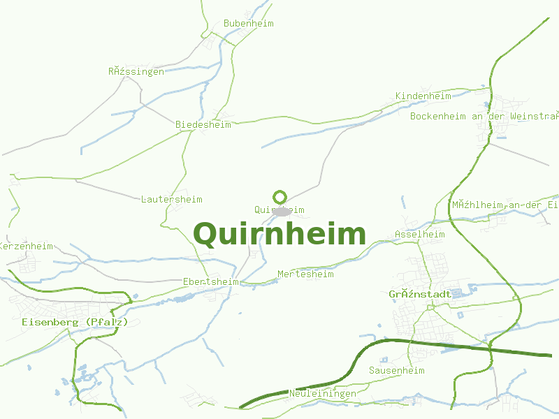 Karte von Quirnheim
