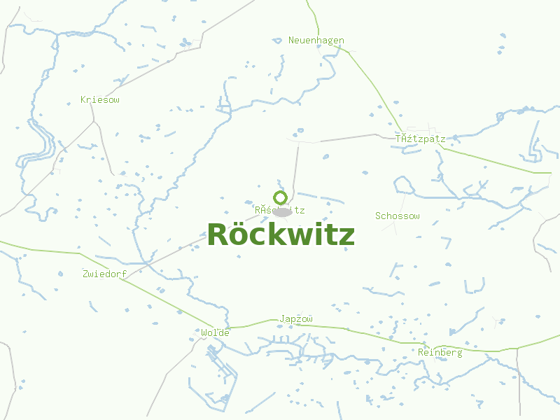 Karte von Röckwitz