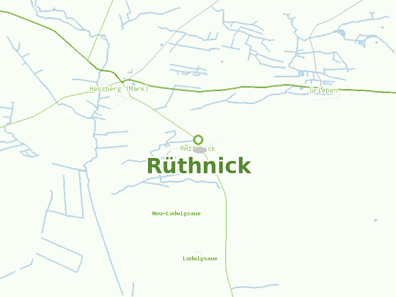 Karte von Rüthnick