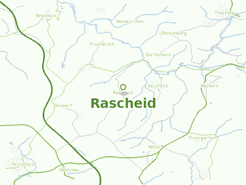 Karte von Rascheid