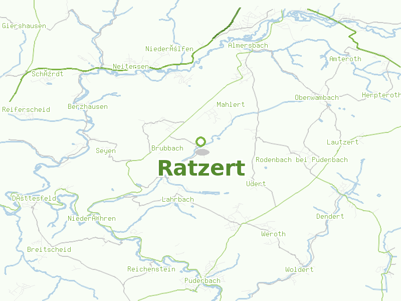 Karte von Ratzert