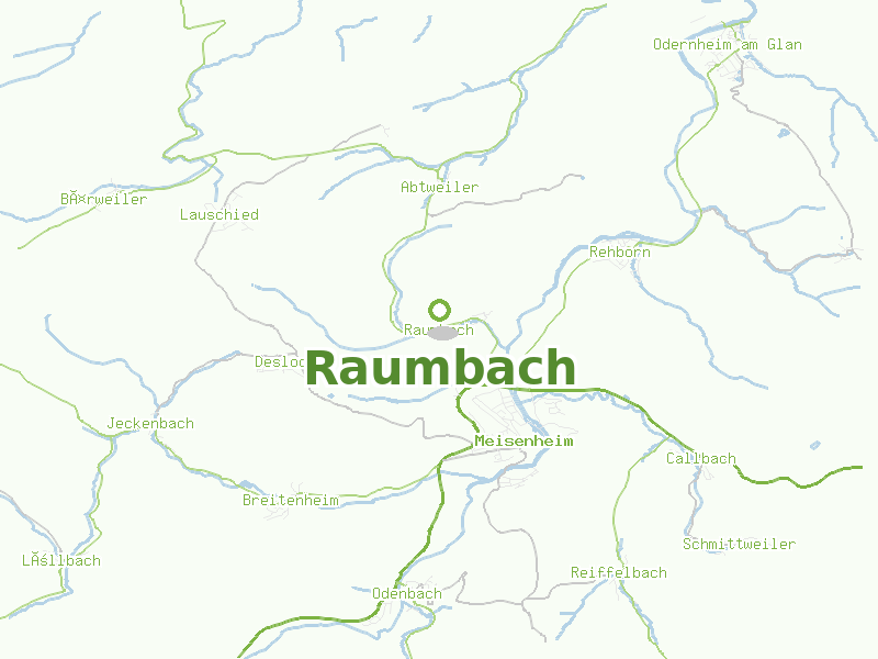 Karte von Raumbach