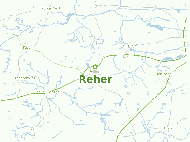 Karte von Reher