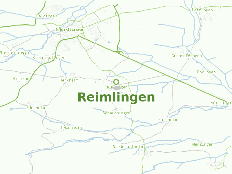 Karte von Reimlingen