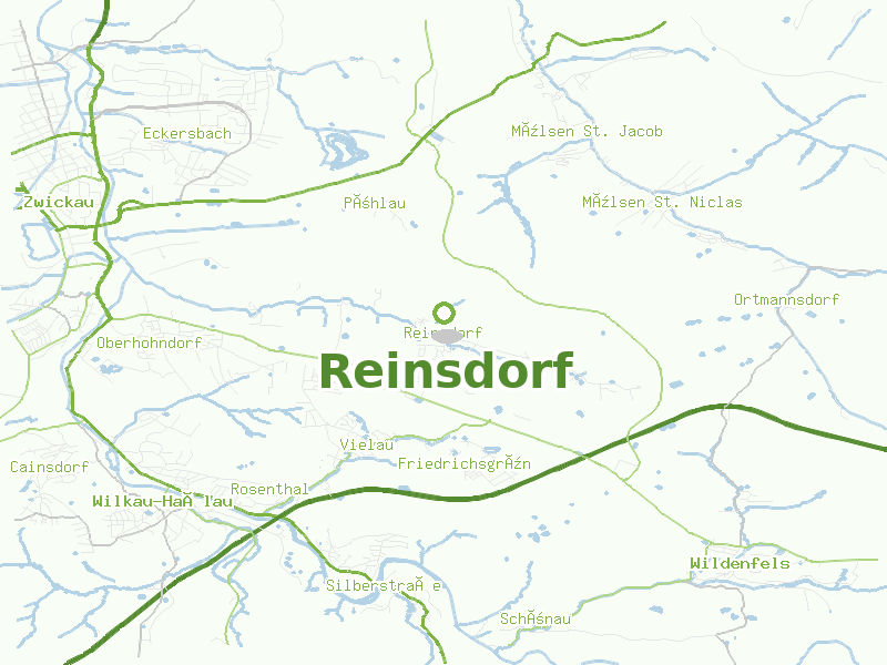 Karte von Reinsdorf