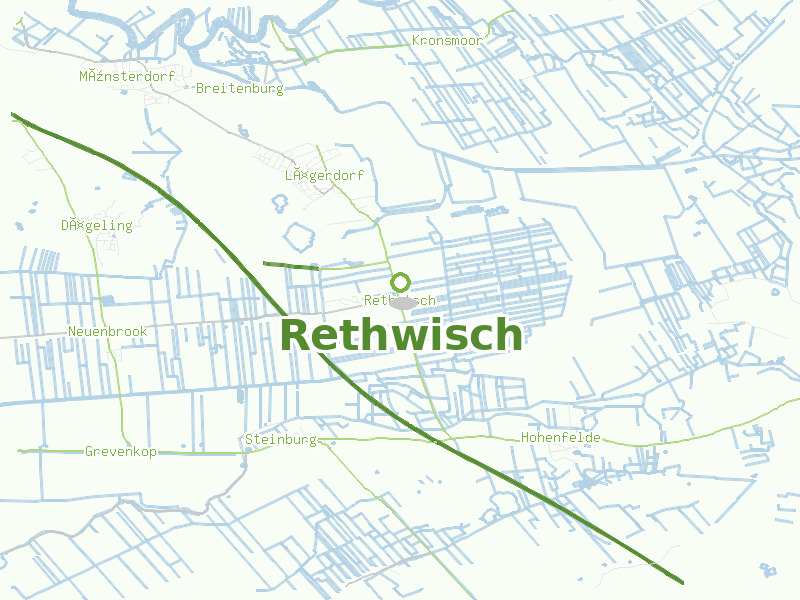 Karte von Rethwisch
