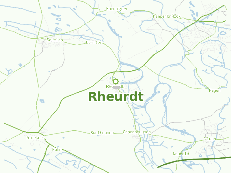 Karte von Rheurdt