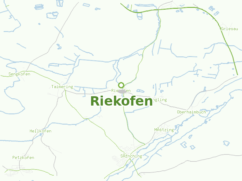Karte von Riekofen