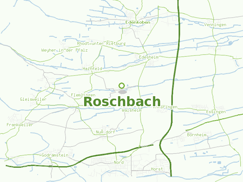 Karte von Roschbach
