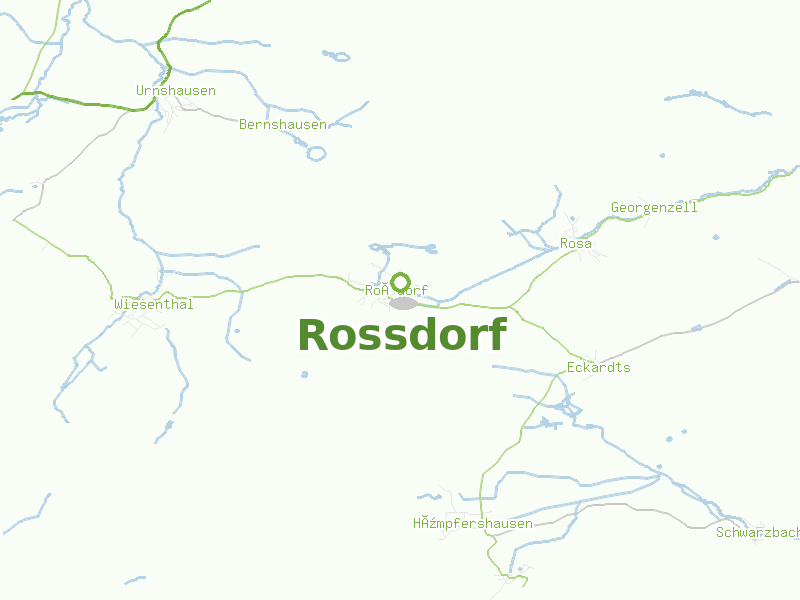Karte von Rossdorf