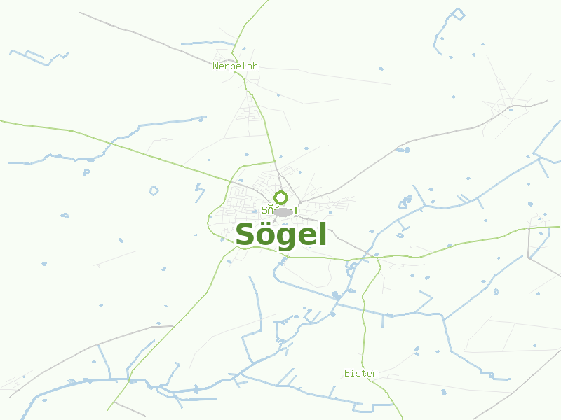 Karte von Sögel