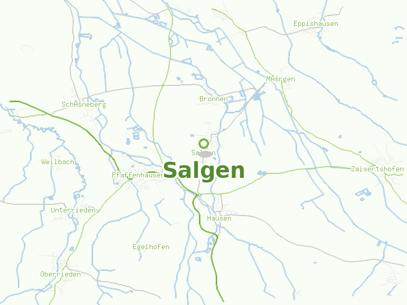 Karte von Salgen