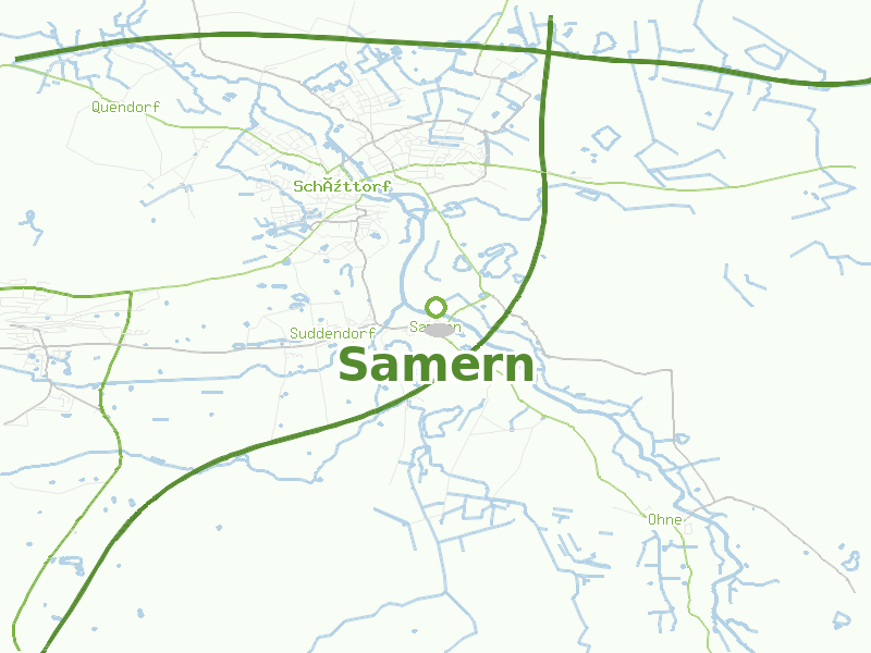 Karte von Samern