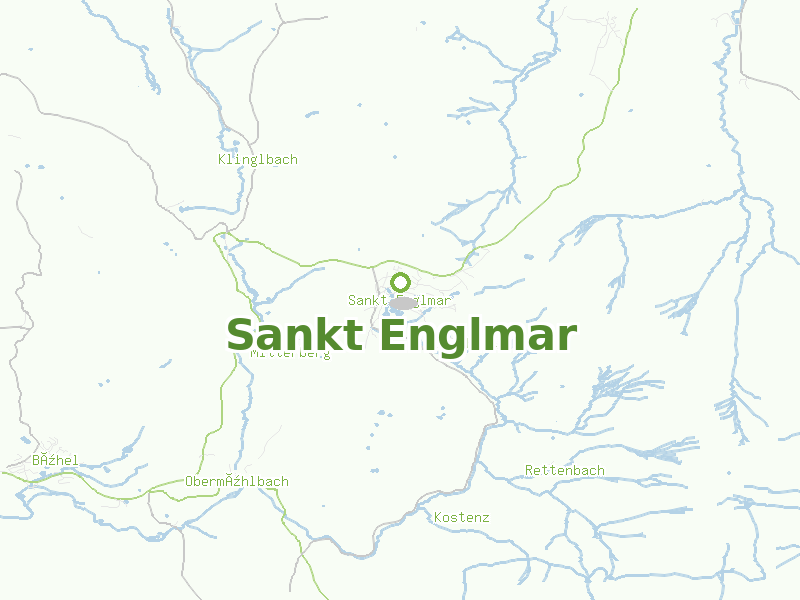 Karte von Sankt Englmar