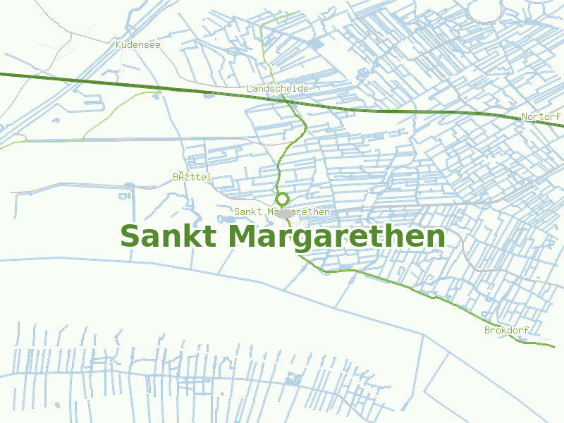 Karte von Sankt Margarethen