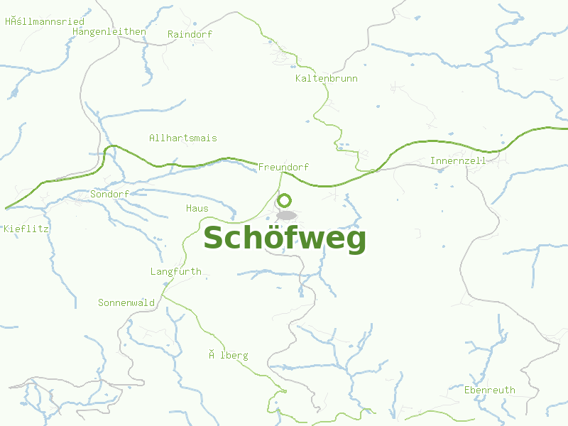 Karte von Schöfweg
