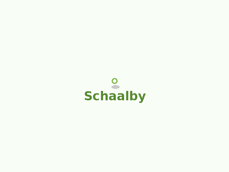 Karte von Schaalby