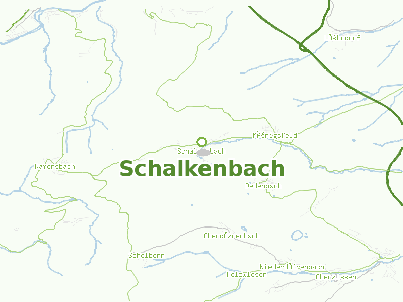 Karte von Schalkenbach