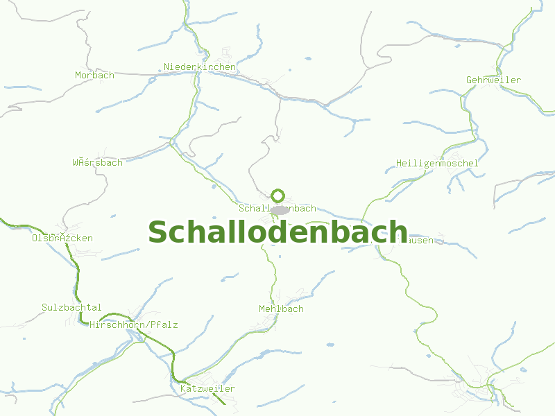 Karte von Schallodenbach