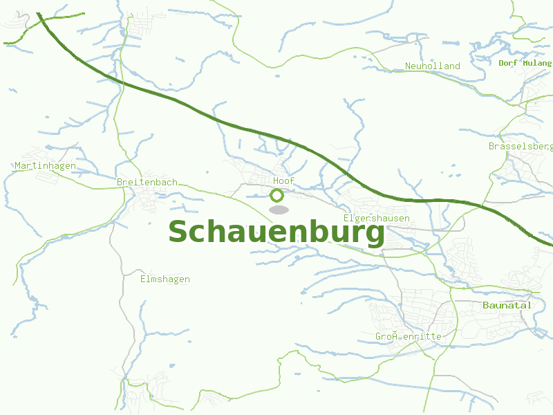 Karte von Schauenburg