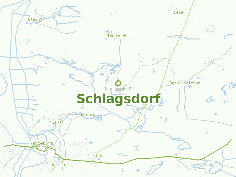 Karte von Schlagsdorf