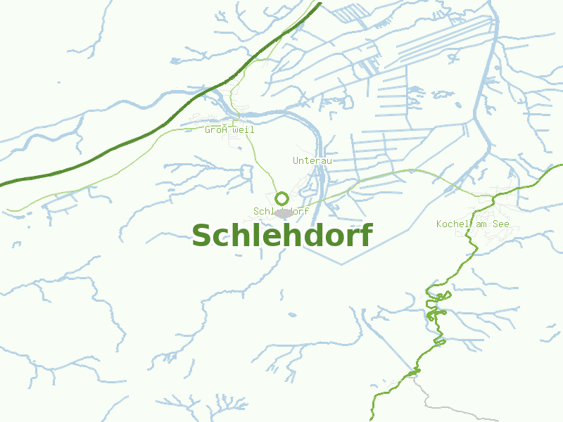 Karte von Schlehdorf