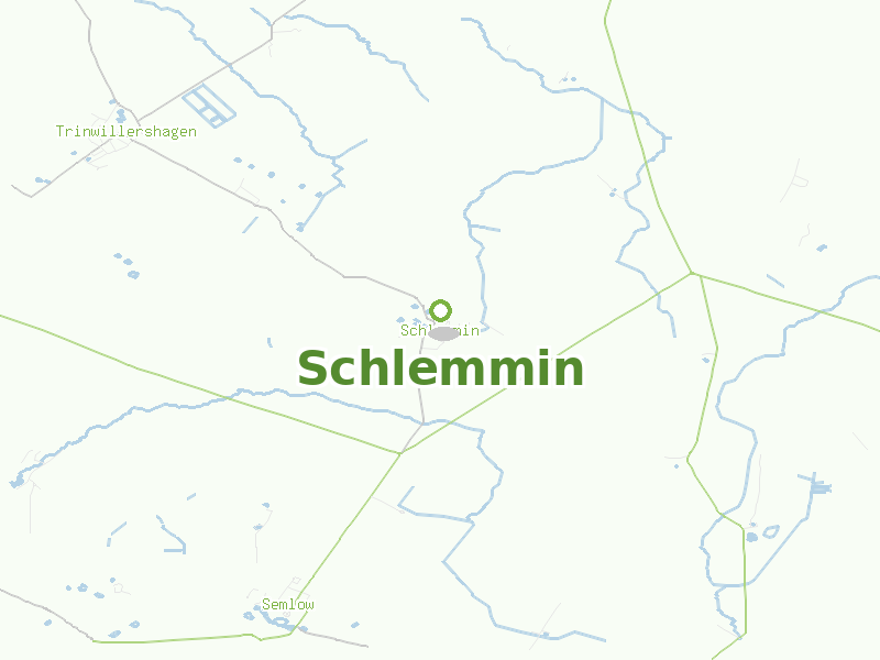 Karte von Schlemmin