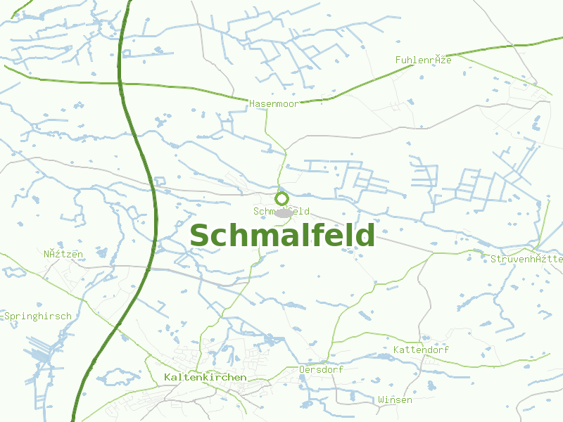 Karte von Schmalfeld