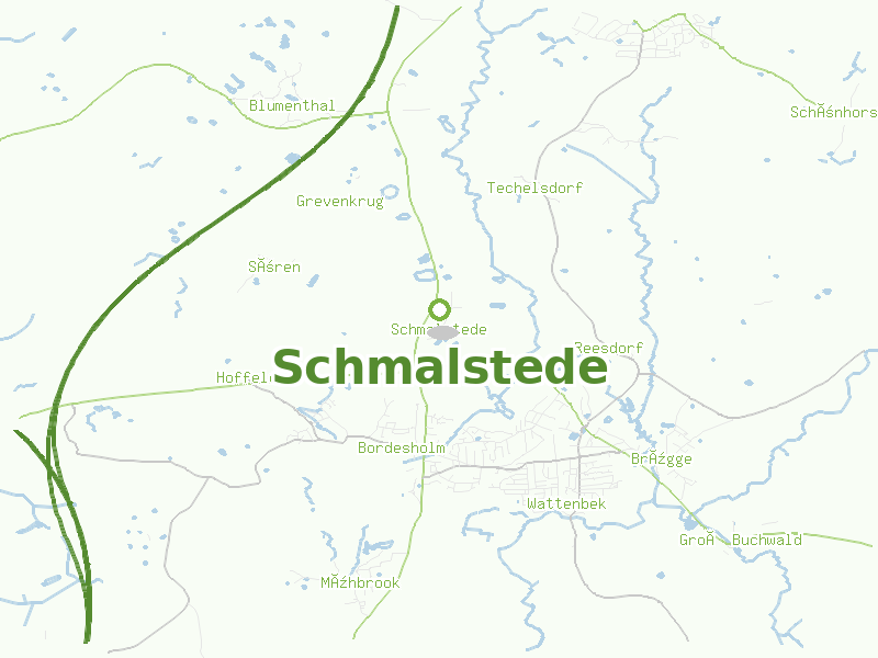 Karte von Schmalstede