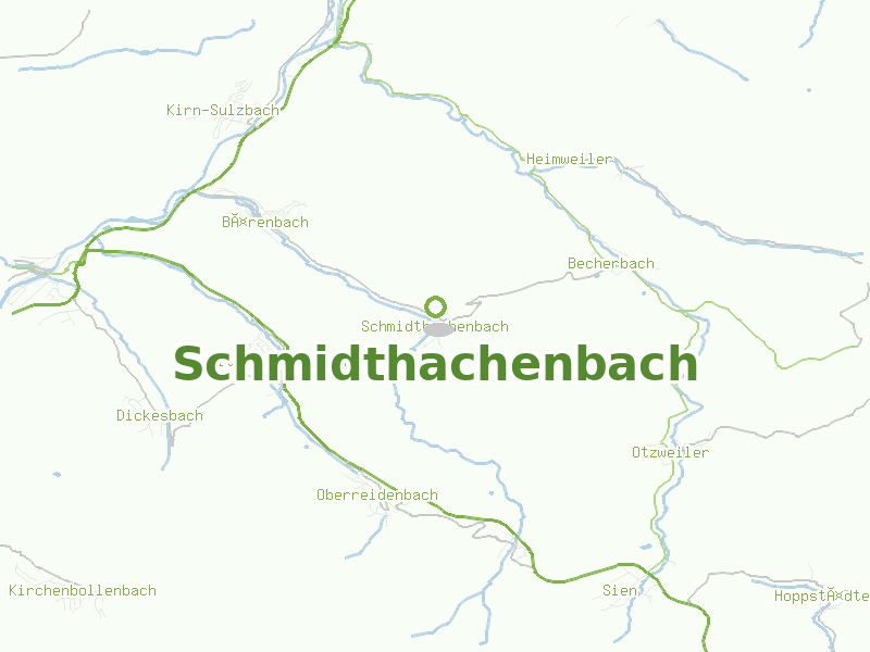 Karte von Schmidthachenbach